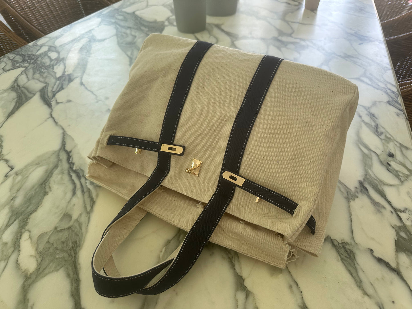 Canvas Boat Tote – Customizable 35 CM