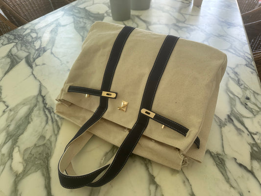 Canvas Boat Tote – Customizable 35 CM