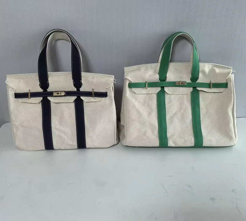 Canvas Boat Tote – Customizable 40 CM