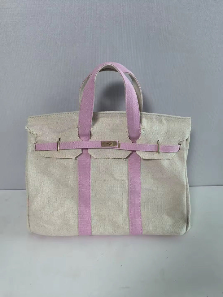 Canvas Boat Tote – Customizable 40 CM